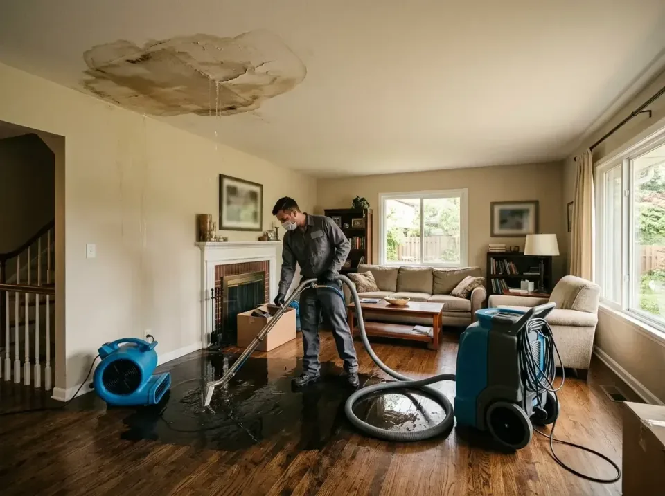 attic-pipe-burst-ceiling-drip-008 — frequently asked questions, Water Damage Restoration & Carpet Care in Hunters Creek, FL